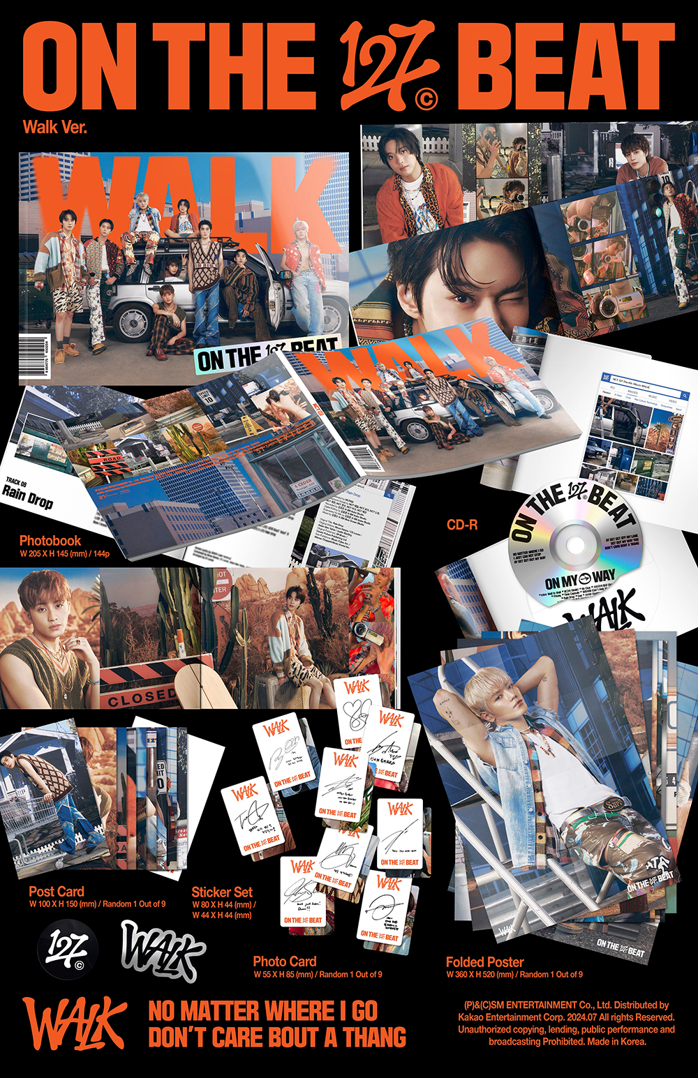 Альбом NCT 127 - WALK (Walk Ver.)