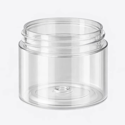 Комплект: Банка ПЭТ 50 мл (48) прозрачная с белой крышкой