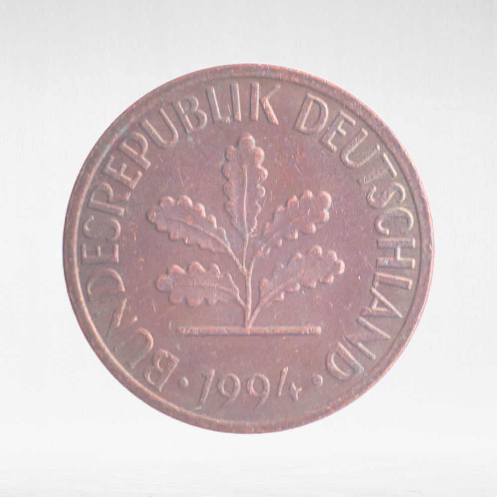 Germany, 1 Pfennig, 1994, (Stuttgart Mint - "F"), VF