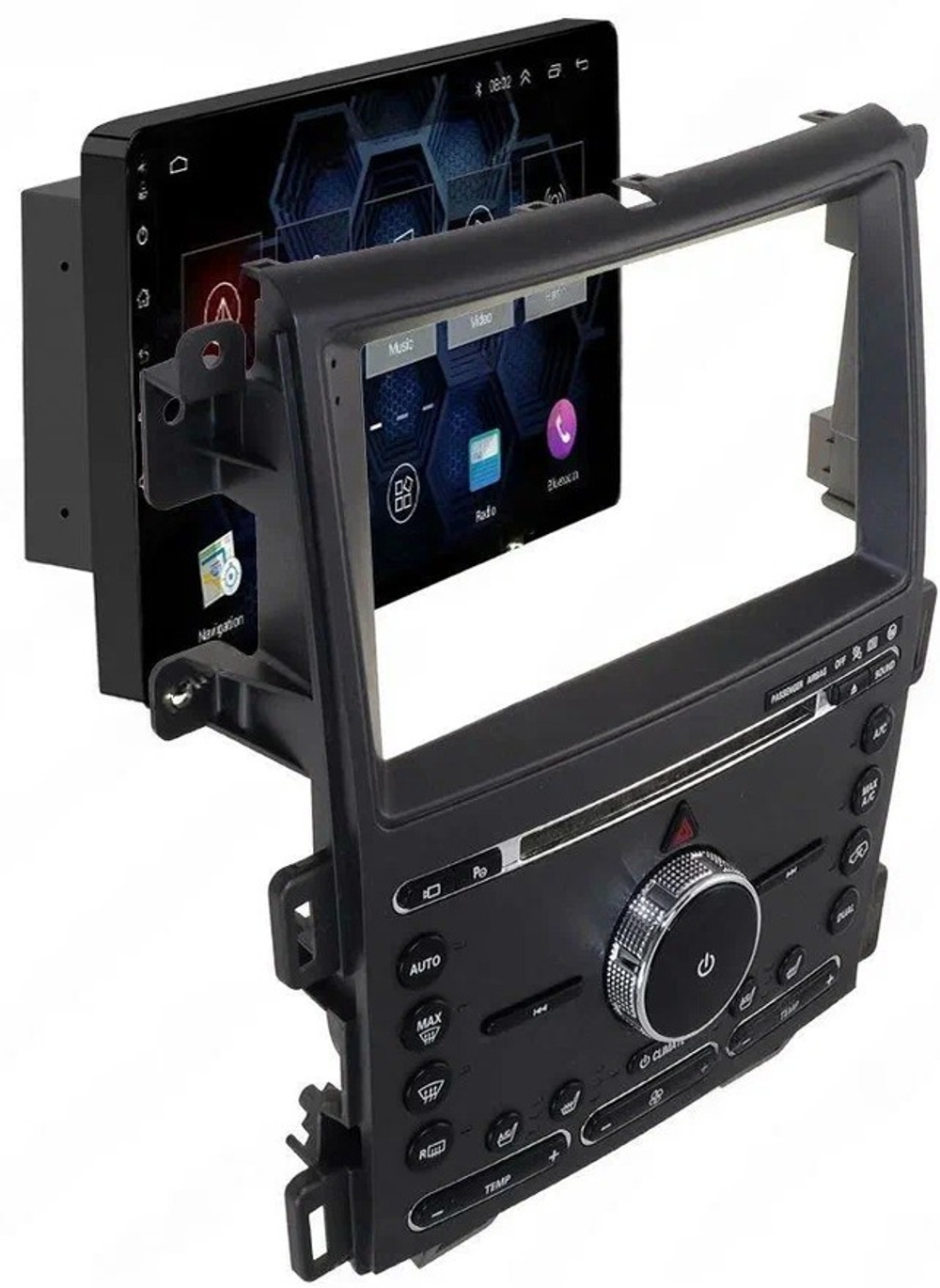 Магнитола для Ford Edge 2010-2015 - Carmedia SF-9065-A (рамка 9") QLed+2K, Android 12, TS10, CarPlay, 4G SIM-слот