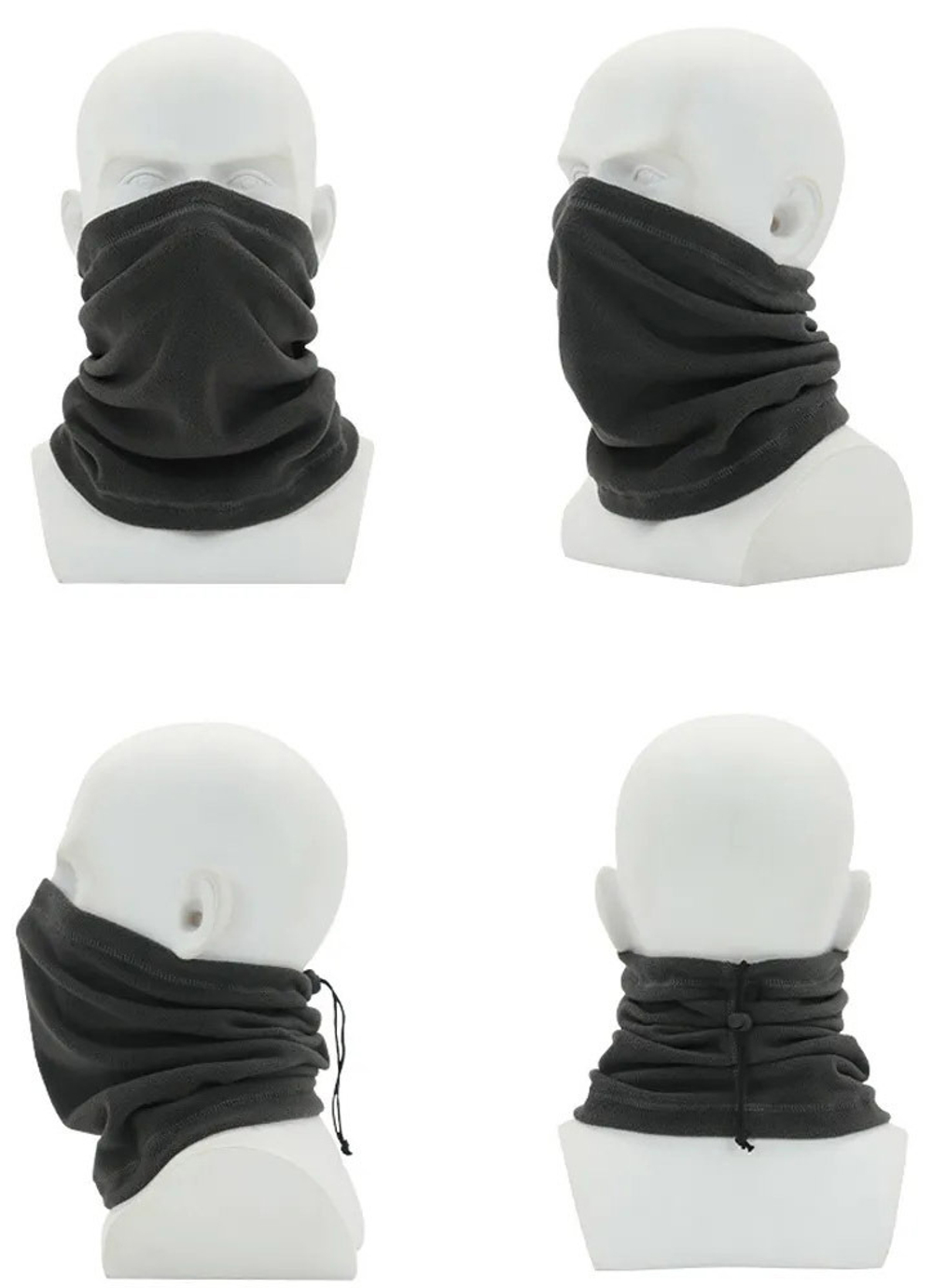 Шарф-труба Skully WB-432 dark grey
