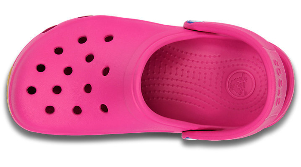 Сабо Kids Crocs Retro Clog Fuchsia / Sea Blue