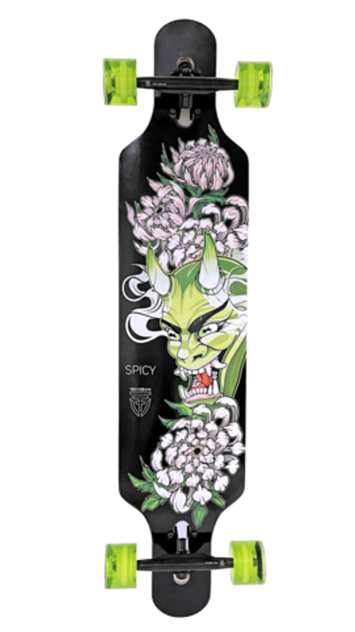 Лонгборд Tech Team Spicy Green