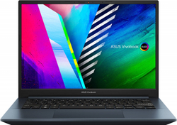 Ноутбук Asus Vivobook Pro 14 OLED M3401QA-KM016W (90NB0VZ2-M002T0) Quiet Blue Core Ryzen 5-5600H/8G/512G SSD/14" OLED WQXGA+/Radeon Graphics/WiFi/BT/Win11