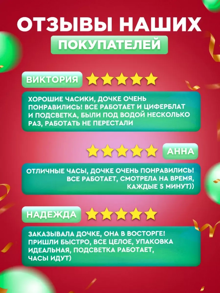 Часы наручные