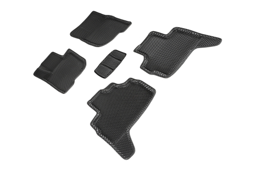Коврики EVA 3D ромб для Mitsubishi Pajero Sport III (кр. арабской сборки) 2015-н.в., Seintex.95321