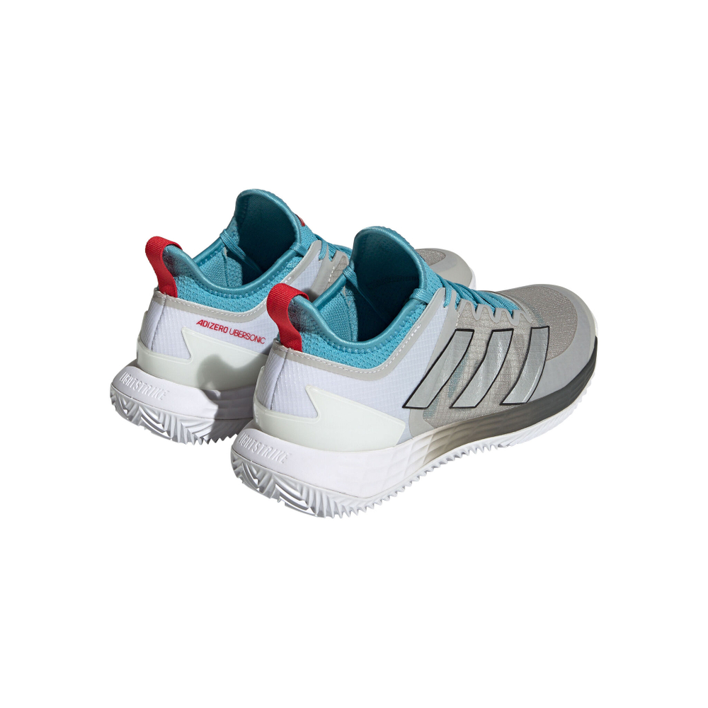 Женские теннисные кроссовки adidas Adizero Ubersonic 4 Clay Court Shoe Women - Grey, Turquoise