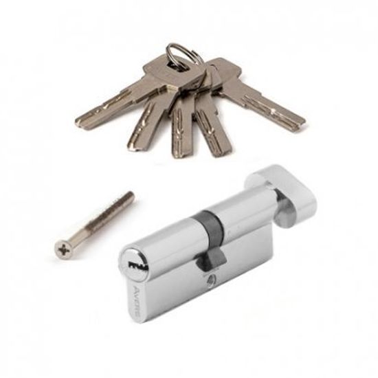 Цилиндровый механизм АПЕКС SC-60-Z-Ni (кл/кл) (10/100)
