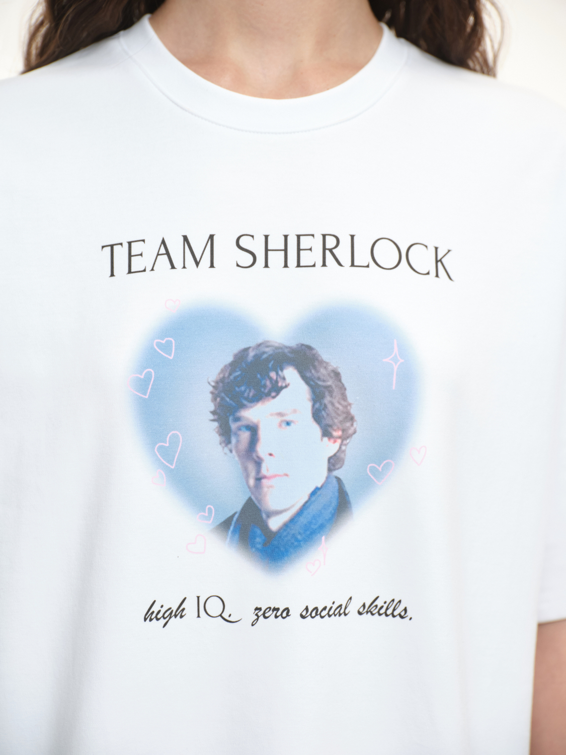 Футболка (Team Sherlock), белая