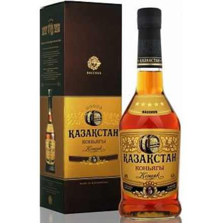 Коньяк Бахус Казахстан 5 лет 0,5 л