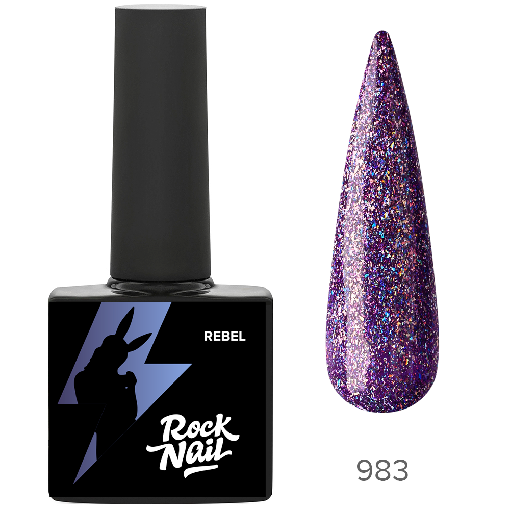 RockNail Гель-лак Rebel 983 Sorry Not Sorry, 10 мл