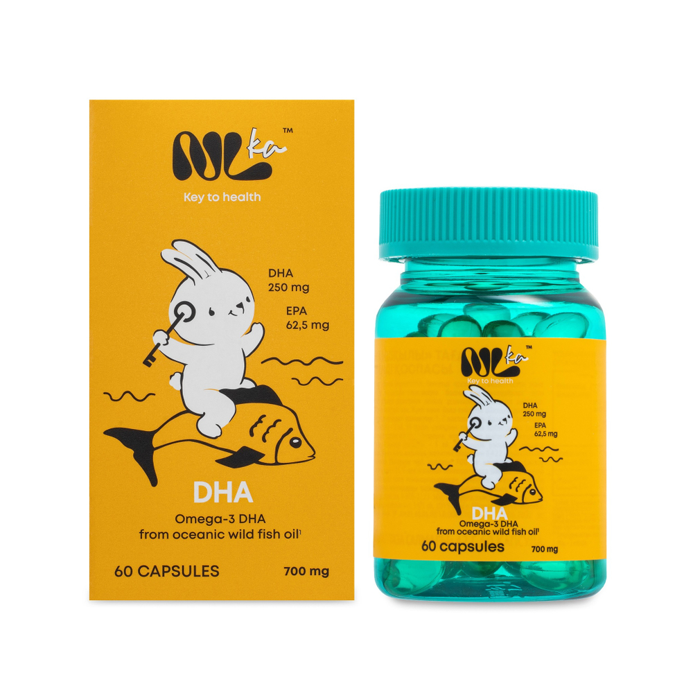 Omega-3 DHA — Омега-3 ДГК, 60 капсул по 700 мг