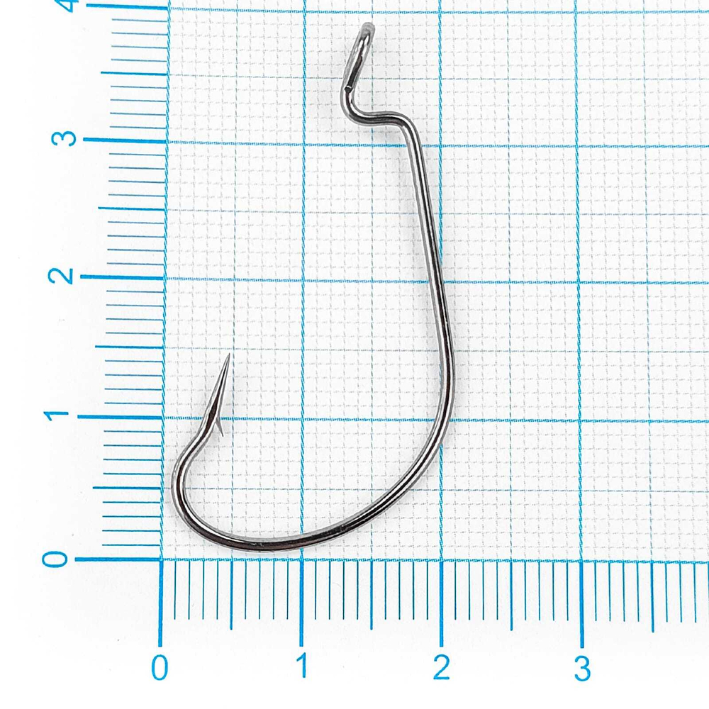 Крючок офсетный Fish Season Worm с большим ухом 3312 BN