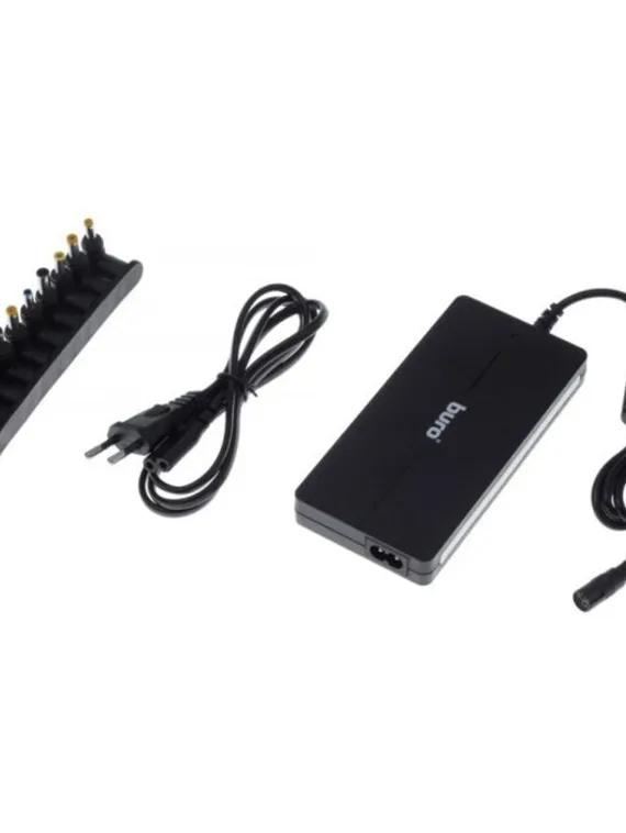 Адаптер питания Buro BUM-0051K120, автоматич., 120Вт, 12В-20В 11-переходников, 6A 1xUSB, 2A