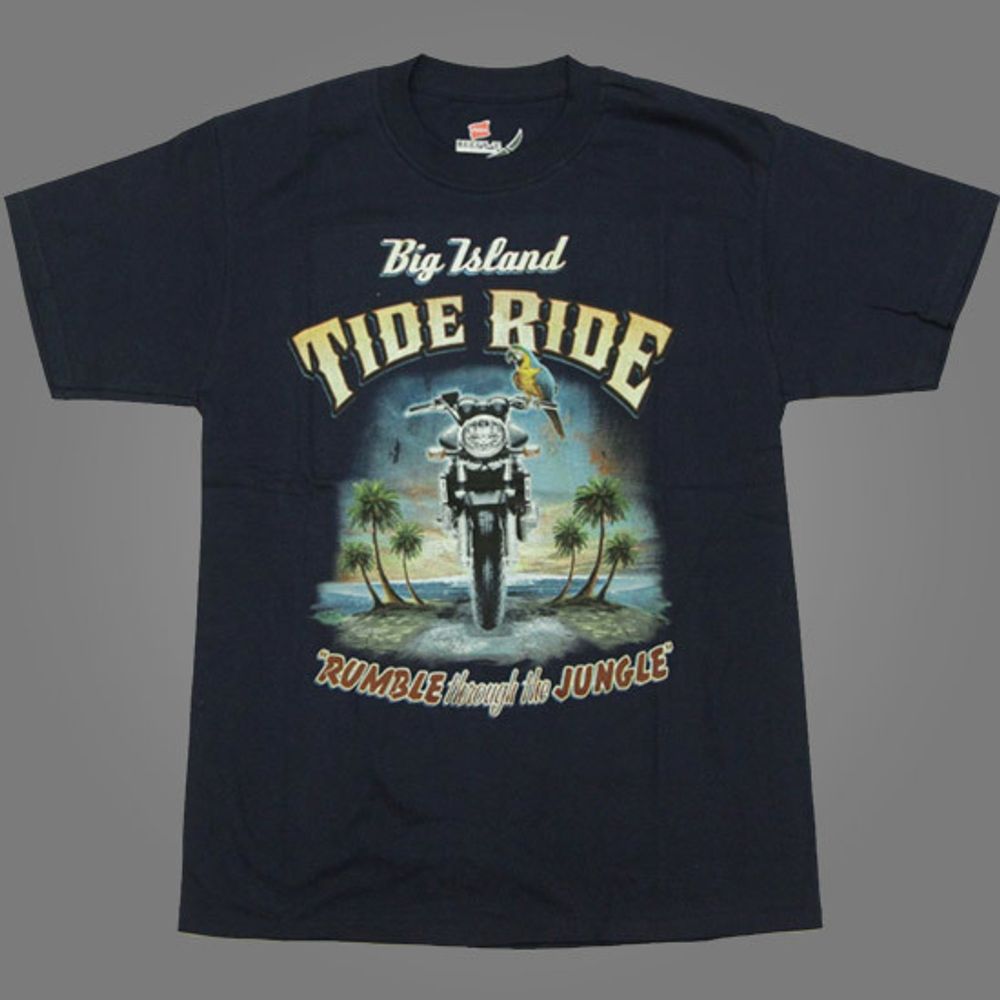 Футболка Tide Ride ( Big Island ) синяя