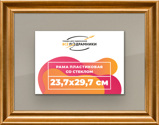 Рамка 23,7x29,7 для постера и фотографий