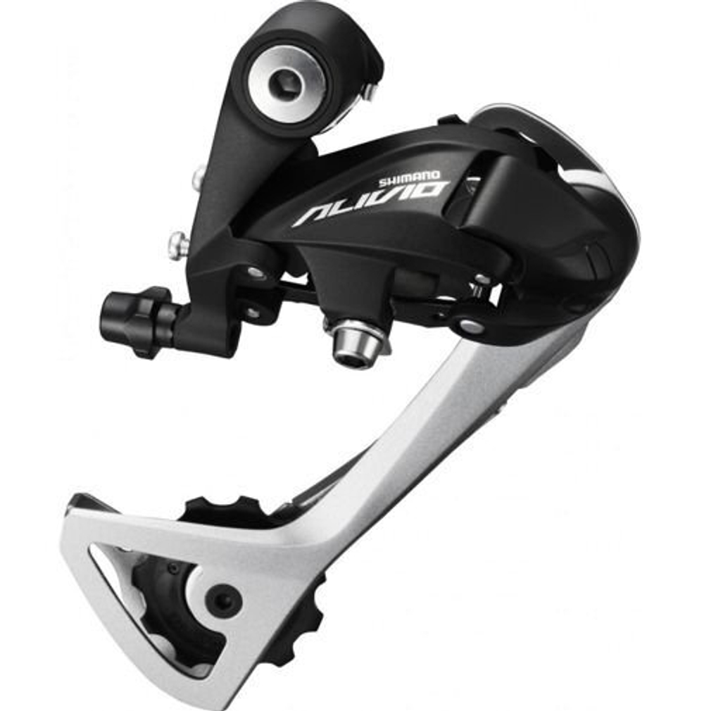 Переключатель задний Shimano Alivio T4000, SGS, 9ск, черн