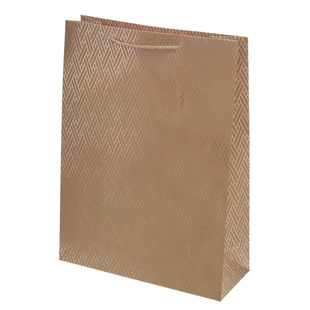 GAEM Пакет подарочный (бумага 210г/м2, блок микс 12шт), L31 W12 H42 см, 4в.