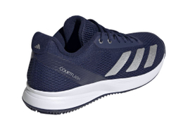 Мужские кроссовки теннисные Adidas Courtflash Speed 2 - dark blue/silver metallic/white