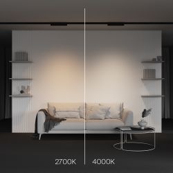 Трековый трехфазный светодиодный светильник Maytoni Trinity   TR196-3-10W4K-B