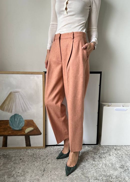 Шерстяные брюки Acne Studios, S