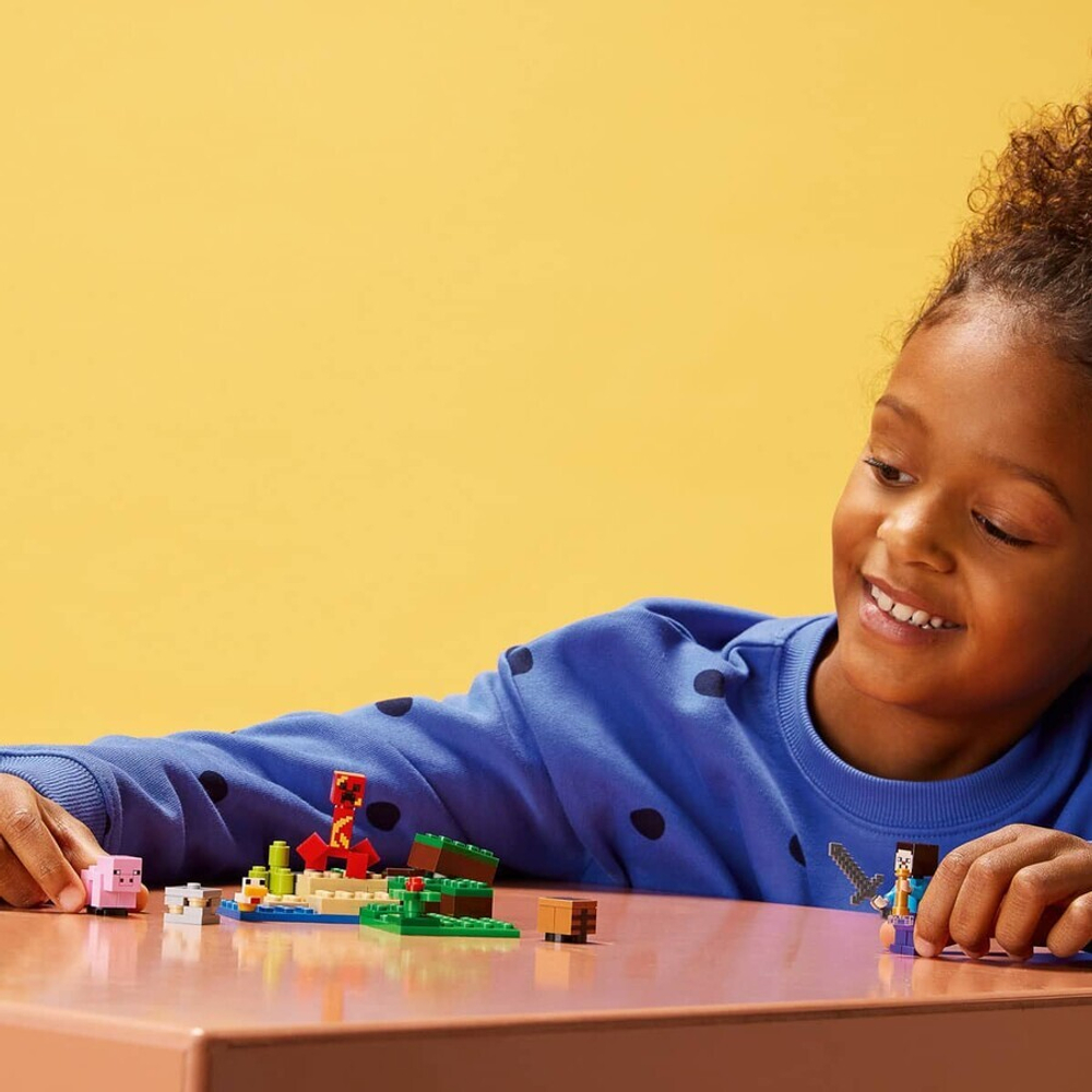 Конструктор LEGO Minecraft 21177 Засада Крипера