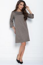 Платье Элиан (коричневое) П11019 LT Collection