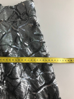 Юбка с пайетками, визуально 40 размер