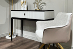 Консоль Garda Decor Эсте(Este) черно, серая 109*40*80 см