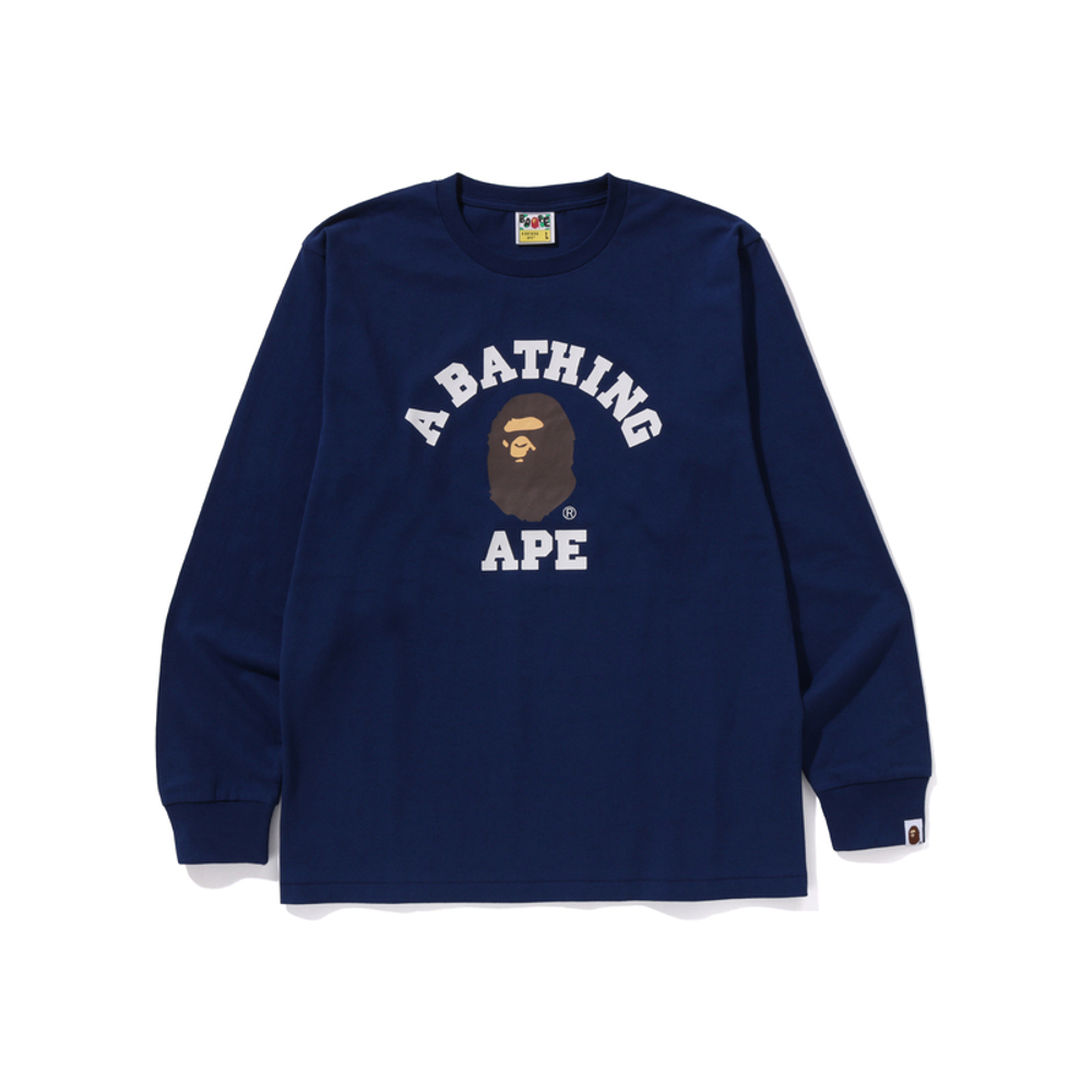 A Bathing Ape College L S Tee