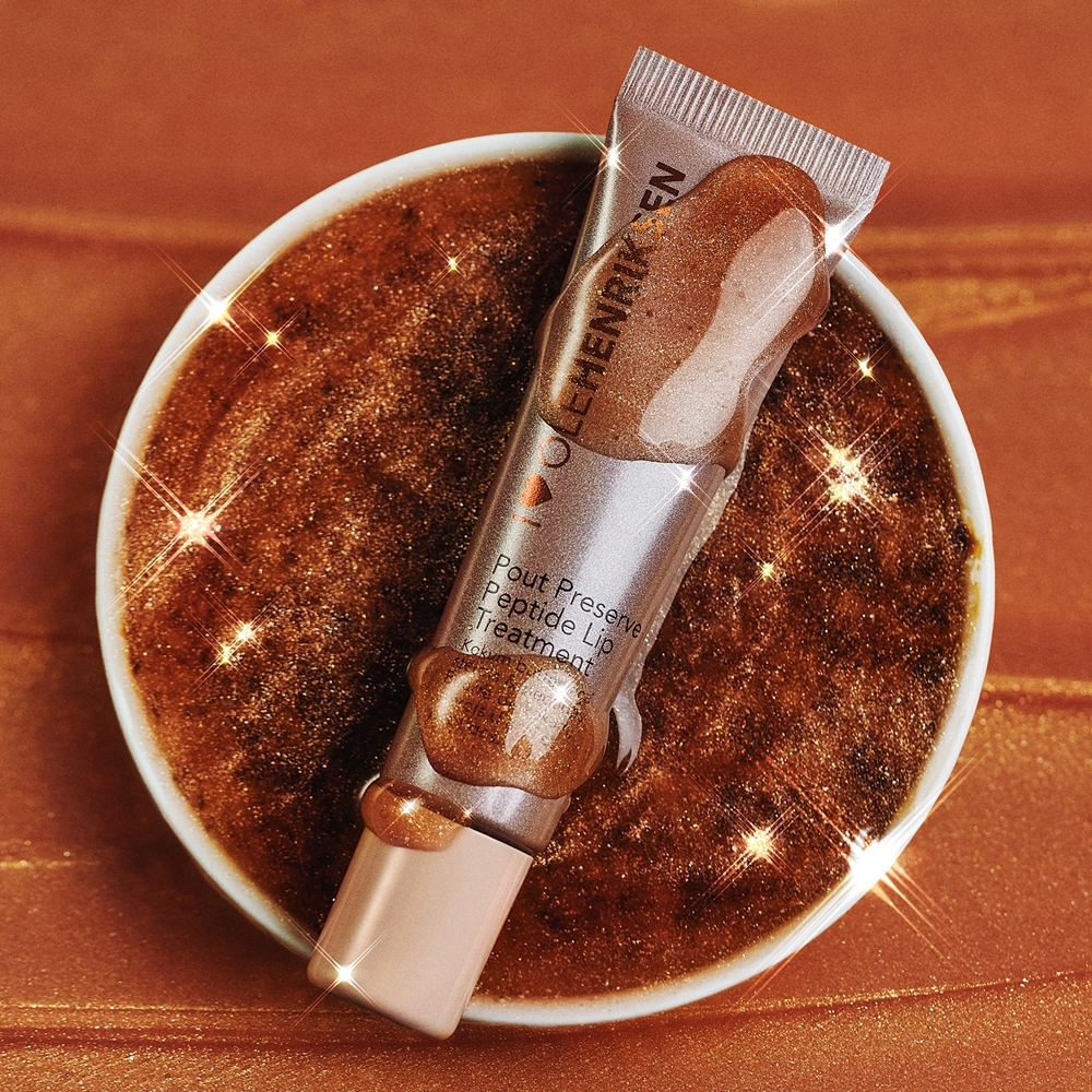 OLEHENRIKSEN Pout Preserve Peptide Lip Treatment - Увлажняющий блеск для губ оттенок Crème Brûlée Glimmer, 12 ml