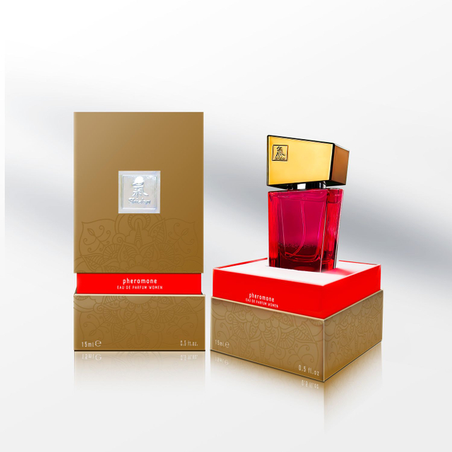 Духи с феромонами HOT Shiatsu Red, женские, 15 мл