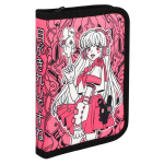 Пенал школьный "Розовая девушка" (Феникс+)