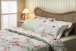 Постельное белье CLARIS зеленый  TIVOLYO HOME Турция