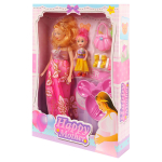 Кукла тип Модель с ребенком коробка ZR-506C