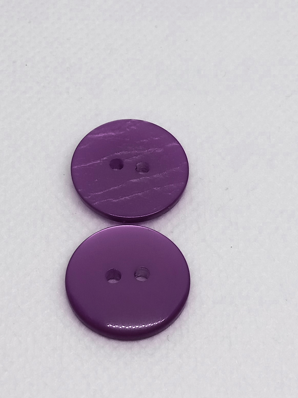 Пуговица 28L (18мм) 2 прокола, пластик, 1 шт