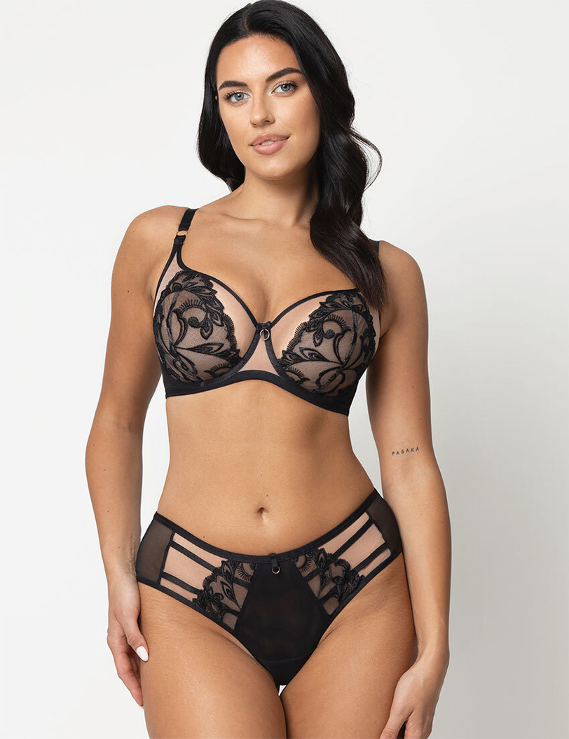 Бюстгальтер Subtille Madlen Black Balconette (черный)