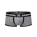 Серые трусы-боксеры с принтом в виде джойстиков (Размер: XL) (Цвет: серый)
