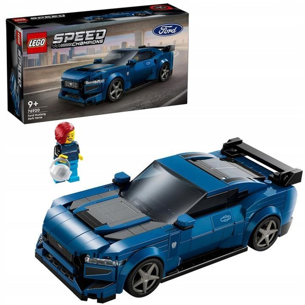 Конструктор LEGO Speed Champions - Спортивный автомобиль Ford Mustang Dark  Horse - Лего 76920 купить в Москве | Доставка по России.