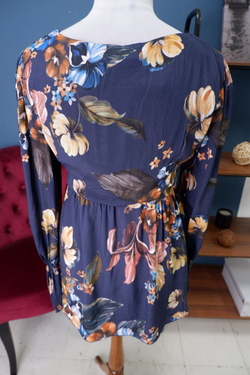 Блузка Flo'reiza с цветами 46 размер