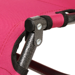 Шезлонг пляжный металл, 153х60х80 см, 100 кг, 2 положения спинки, малиновый, Green Days, YTBC051-19-2047