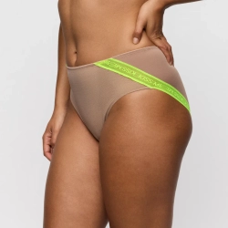 PRIMADONNA Twist Cools Трусы с высокой талией, светло-коричневый