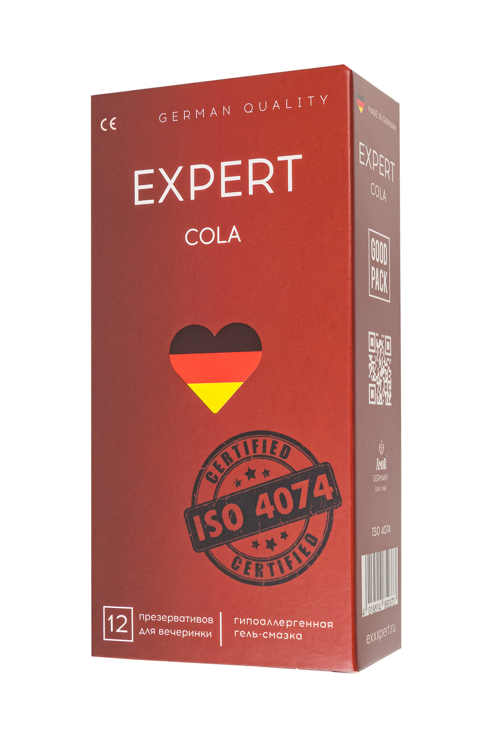 Презервативы Expert Cola аромат Колы №12