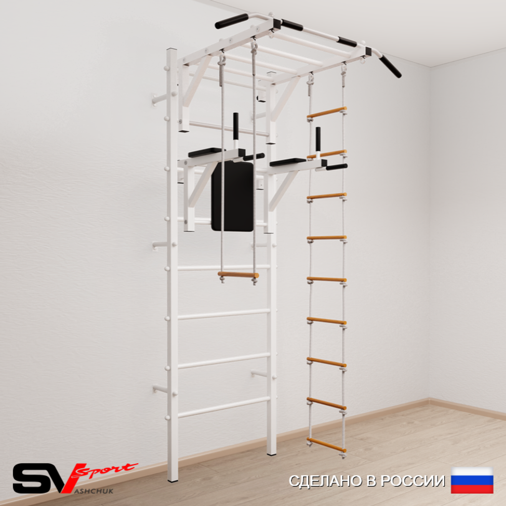 Шведская стенка Sv Sport 549 (Турник рукоход/Брусья/Лестница/Трапеция)