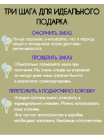 Статуэтка Ангел Валентин и подсвечник лотос на подносе
