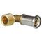 Угольник HENCO 90гр НР латунь пресс, 16x3/8quot;