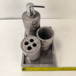 Набор из мрамора 5 предм SEA Set Grey NM-63758 прямоуг 85