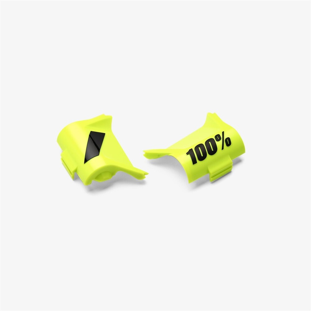 Крышки перемотки 100% Forecast Canister Cover Kit Pair Fluo Yellow/Black (51124-004-02)