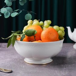 Салатник 1800 мл d 21 см h10 см Gold Aristocrat Noble [1]