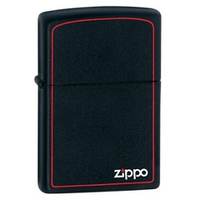 Зажигалка черная матовая Zippo 218ZB с покрытием Black Matte